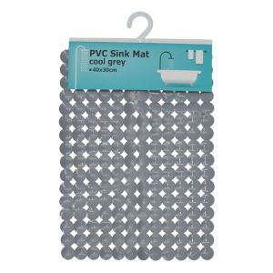 ΤΑΠΕΤΟ ΝΕΡΟΧΥΤΗ PVC ΑΝΤΙΟΛΙΣΘΗΤΙΚΟ ΣΕ ΓΚΡΙ ΧΡΩΜΑ 40x30εκ. ANKOR