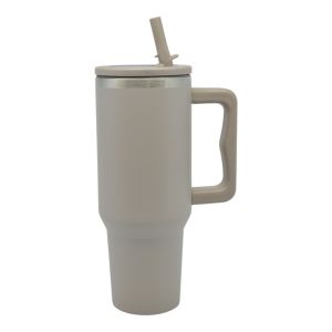 ΠΟΤΗΡΙ ΘΕΡΜΟΣ ΑΝΟΞΕΙΔΩΤΟ 1,2lt ΜΕ ΚΑΛΑΜΑΚΙ TAUPE 9,8x26εκ.ANKOR