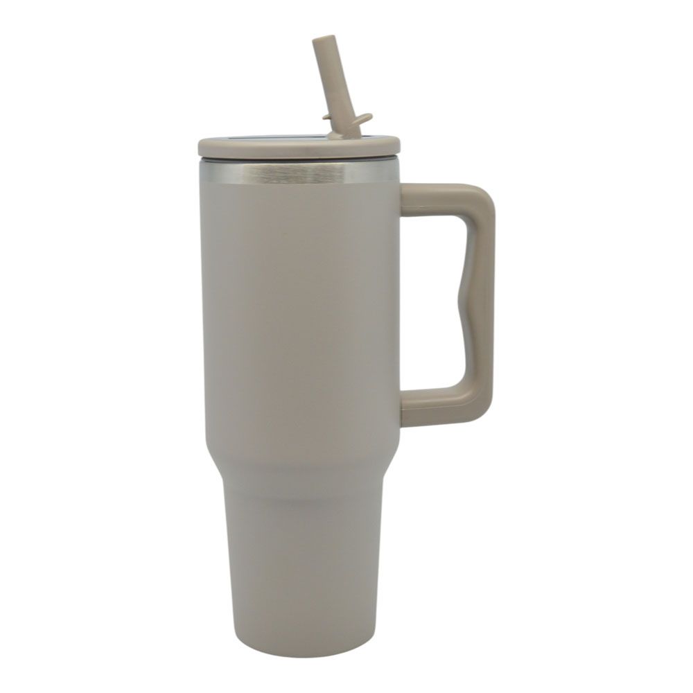 ΠΟΤΗΡΙ ΘΕΡΜΟΣ ΑΝΟΞΕΙΔΩΤΟ 1,2lt ΜΕ ΚΑΛΑΜΑΚΙ TAUPE 9,8x26εκ.ANKOR